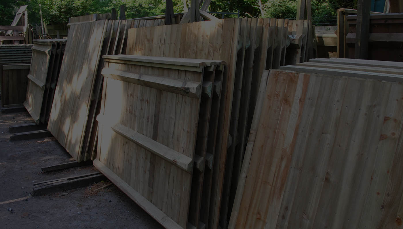 Large stock Gates, Posts and Fence panels